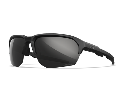 Wiley X WX JAKL Semi Rimless Sunglasses Matte Black 67-8-132