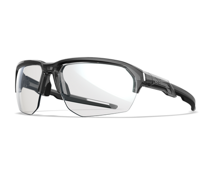 Wiley X WX JAKL Semi Rimless Eyeglasses Gloss Crystal Grey W/silver Logo 67-8-132