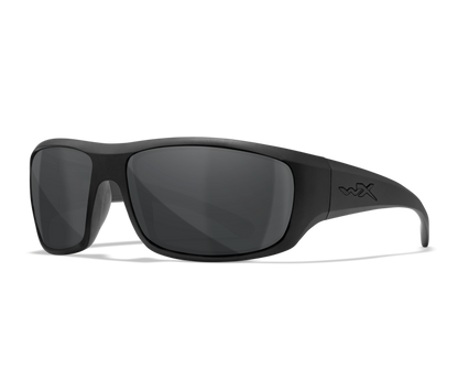 Wiley X WX OMEGA Oval Sunglasses Matte Black 66-17-125