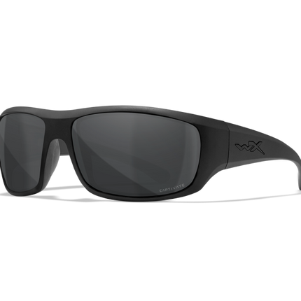 Wiley X WX OMEGA Oval Sunglasses Matte Black 66-17-125