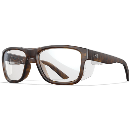 Wiley X WX OVATION Oval Sunglasses Matte Tortoise Brown 56-18-140