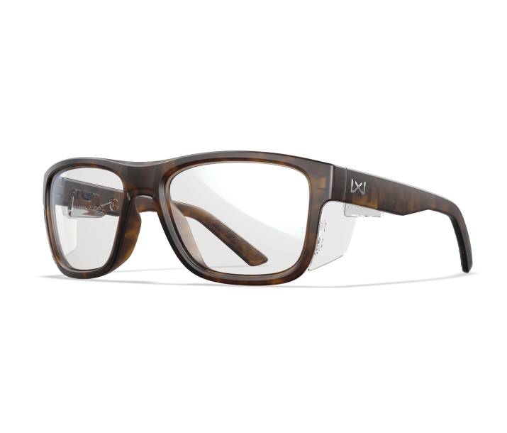Wiley X WX OVATION Oval Sunglasses Matte Tortoise Brown 56-18-140