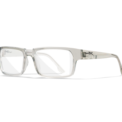 Wiley X WX PROFILE Full Rim Eyeglasses Crystal Light Grey 54-17-140