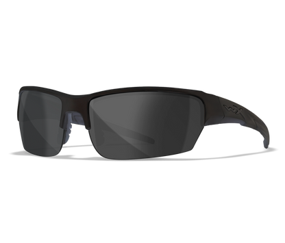 Wiley X WX SAINT Semi Rimless Sunglasses Matte Black 68-16-114