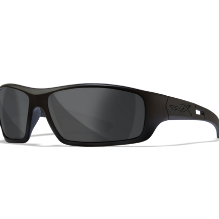Wiley X SLAY Oval Sunglasses Matte Black 65-16-120