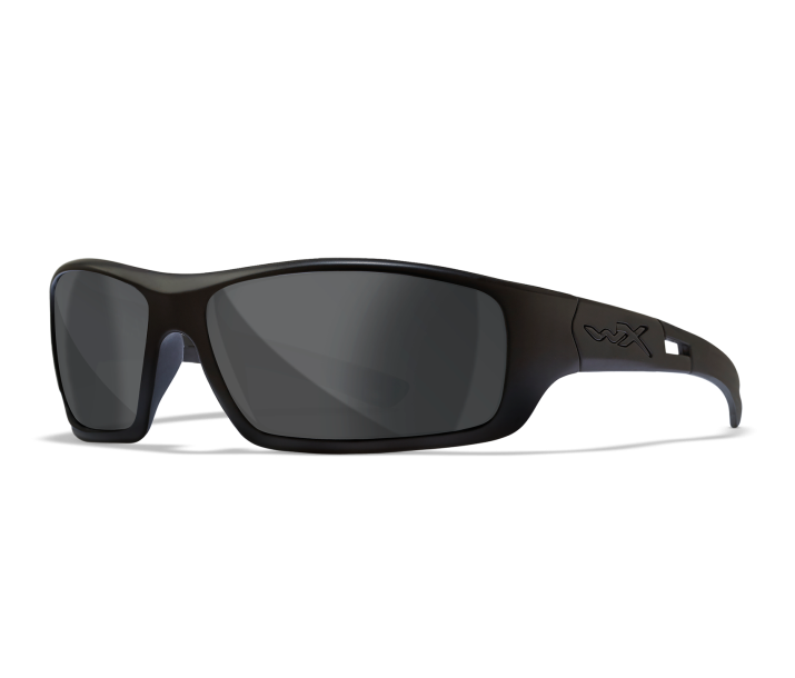 Wiley X SLAY Oval Sunglasses Matte Black 65-16-120