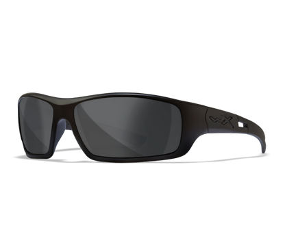 Wiley X SLAY Oval Sunglasses Matte Black 65-16-120