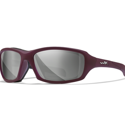Wiley X WX SLEEK Oval Sunglasses Matte Violet 60-14-121