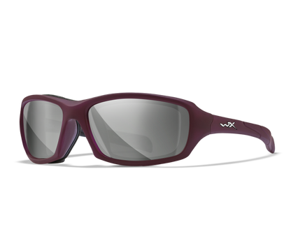 Wiley X WX SLEEK Oval Sunglasses Matte Violet 60-14-121