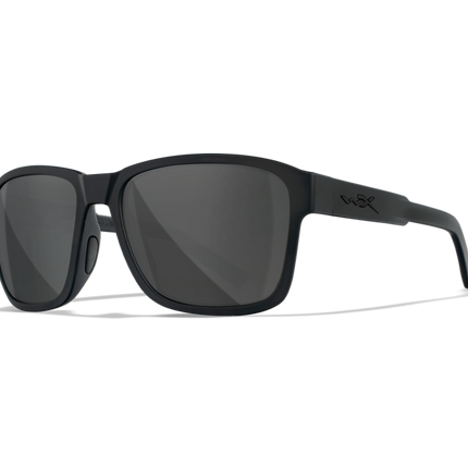 Wiley X WX TREK Oval Sunglasses Matte Black 57-17-140