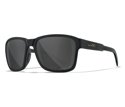 Wiley X WX TREK Oval Sunglasses Matte Black 57-17-140