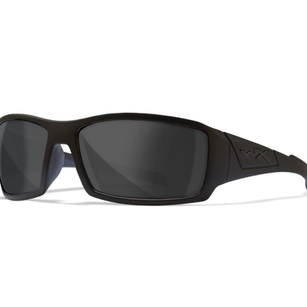 Wiley X WX TWISTED Oval Sunglasses Matte Black 65-17-125