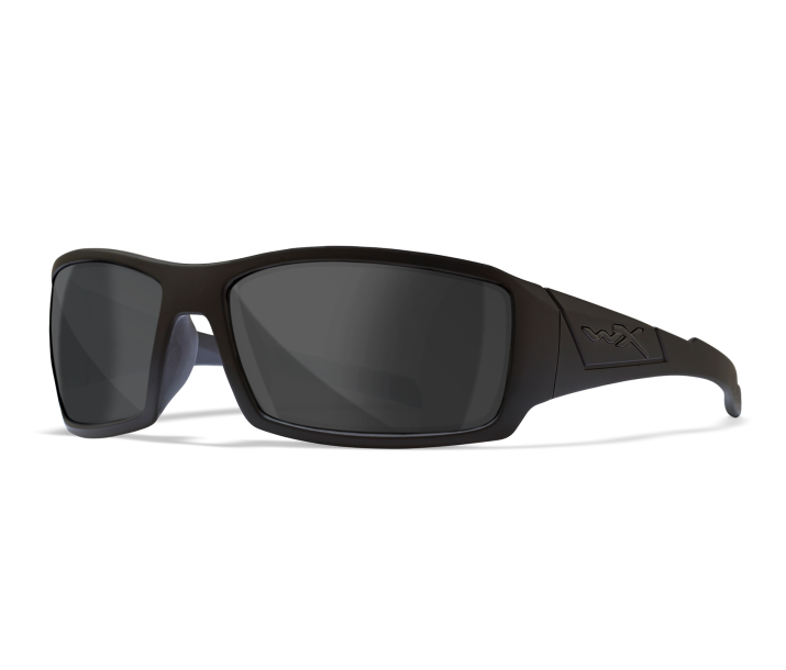 Wiley X WX TWISTED Oval Sunglasses Matte Black 65-17-125