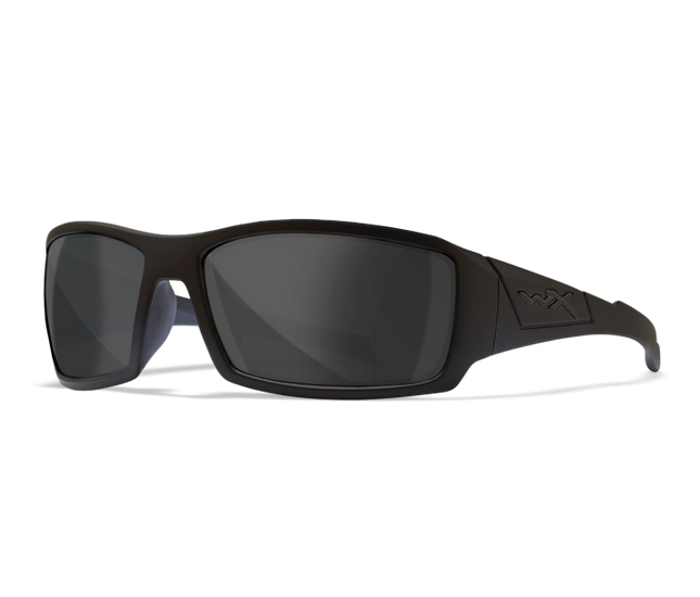 Wiley X WX TWISTED Oval Sunglasses Matte Black 65-17-125