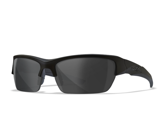 Wiley X WX VALOR Semi Rimless Sunglasses Matte Black 70-19-120