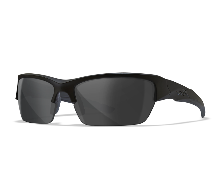 Wiley X WX VALOR Semi Rimless Sunglasses Matte Black 70-19-120