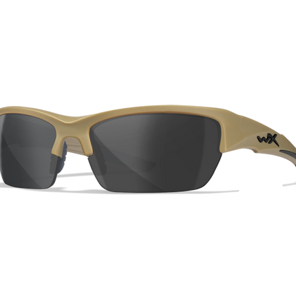 Wiley X WX VALOR Semi Rimless Sunglasses Matte Tan 70-19-120