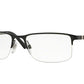 Burberry BE1282 Rectangle Eyeglasses  1001-BLACK 55-18-145 - Color Map black