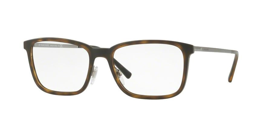 Burberry BE1315 Rectangle Eyeglasses  1008-MATTE DARK HAVANA 54-17-145 - Color Map havana