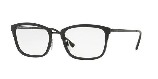 Burberry BE1319 Square Eyeglasses  1007-MATTE BLACK 54-19-145 - Color Map black