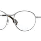 Burberry BE1337 Round Eyeglasses  1003-GUNMETAL 53-17-140 - Color Map gunmetal