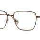 Burberry BOOTH BE1368 Square Eyeglasses  1012-BROWN 56-17-145 - Color Map brown