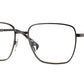 Burberry BOOTH BE1368 Square Eyeglasses  1144-RUTHENIUM 56-17-145 - Color Map grey