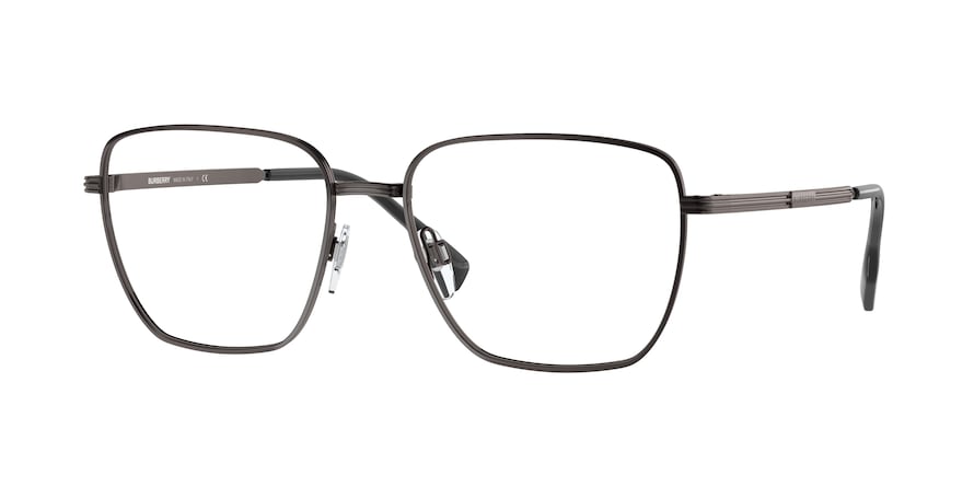 Burberry BOOTH BE1368 Square Eyeglasses  1144-RUTHENIUM 56-17-145 - Color Map grey