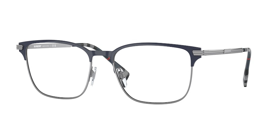 Burberry MALCOLM BE1372 Rectangle Eyeglasses  1003-BLUE 57-18-150 - Color Map blue