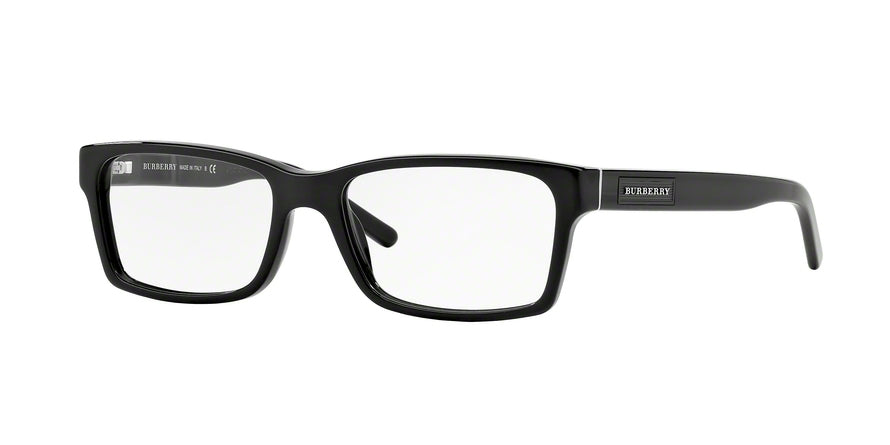 Burberry BE2108 Square Eyeglasses  3001-BLACK 54-16-140 - Color Map black