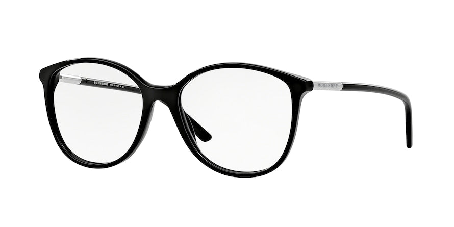 Burberry BE2128 Phantos Eyeglasses  3001-BLACK 52-16-140 - Color Map black