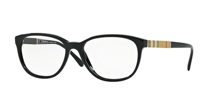 Burberry BE2172 Square Eyeglasses  3001-BLACK 52-16-140 - Color Map black