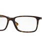 Burberry BE2199F Rectangle Eyeglasses  3002-DARK HAVANA 55-17-145 - Color Map havana
