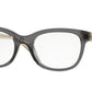 Burberry BE2213 Square Eyeglasses  3544-DARK GREY 51-20-140 - Color Map grey
