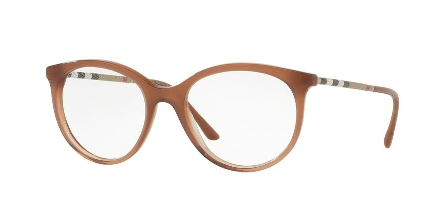 Burberry BE2244Q Round Eyeglasses  3173-BROWN GRADIENT 52-18-140 - Color Map brown