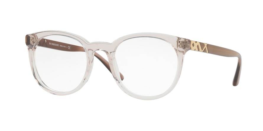 Burberry BE2250 Phantos Eyeglasses  3685-TRANSPARENT GREY 51-20-145 - Color Map grey