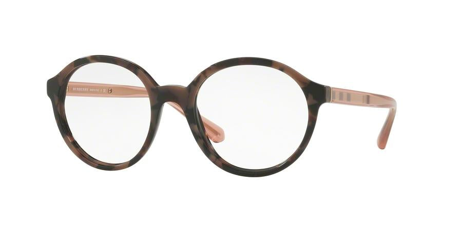 Burberry BE2254 Round Eyeglasses  3624-SPOTTED BROWN 49-19-140 - Color Map brown