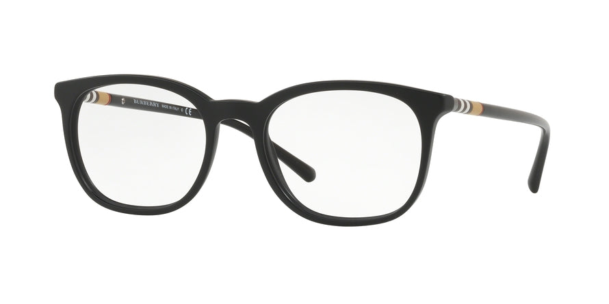 Burberry BE2266 Square Eyeglasses  3464-MATTE BLACK 54-19-145 - Color Map black