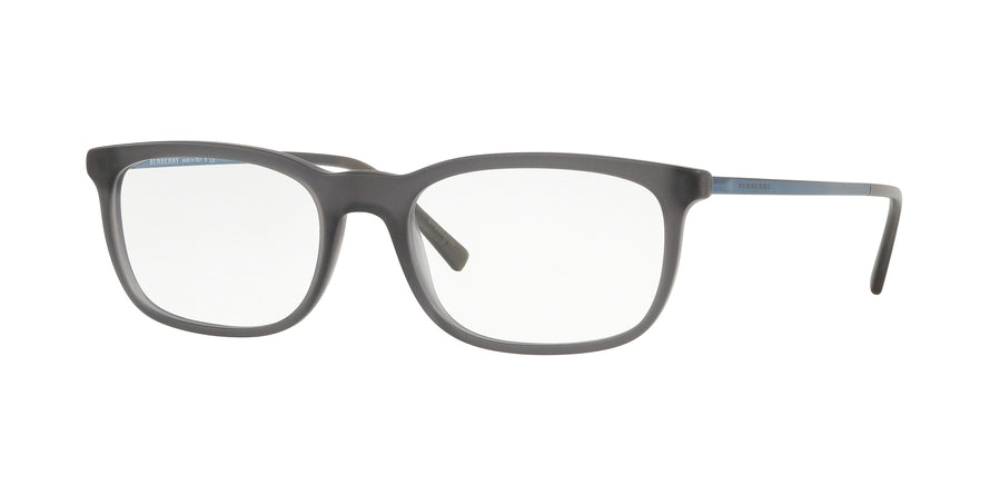 Burberry BE2267 Rectangle Eyeglasses  3693-MATTE GREY 53-18-145 - Color Map grey