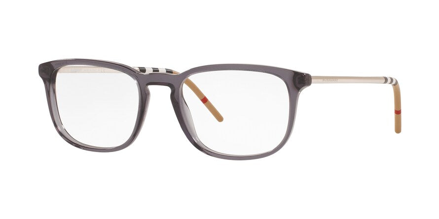 Burberry BE2283 Square Eyeglasses  3544-DARK GREY 52-19-145 - Color Map grey