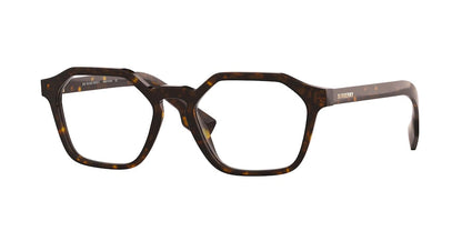 Burberry BE2294 Irregular Eyeglasses  3002-DARK HAVANA 51-18-140 - Color Map havana