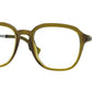 Burberry THEODORE BE2327 Square Eyeglasses  3356-TRANSPARENT OLIVE 52-19-145 - Color Map green