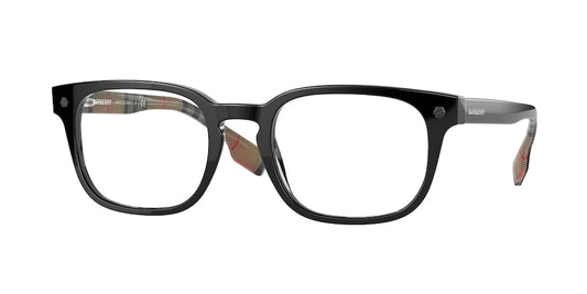 Burberry CARLYLE BE2335F Square Eyeglasses  3773-BLACK 53-21-145 - Color Map blue