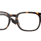 Burberry CARLYLE BE2335 Square Eyeglasses  3002-DARK HAVANA 53-21-145 - Color Map havana