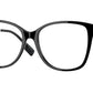 Burberry CAROL BE2336 Square Eyeglasses  3001-BLACK 54-16-140 - Color Map black