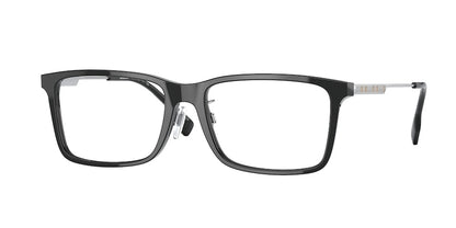 Burberry HARRINGTON BE2339F Rectangle Eyeglasses  3001-BLACK 55-17-145 - Color Map black