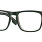 Burberry BOLTON BE2340F Square Eyeglasses  3927-GREEN 56-20-145 - Color Map green