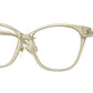 Burberry CAROLINE BE2345F Square Eyeglasses  3852-YELLOW 54-15-140 - Color Map yellow