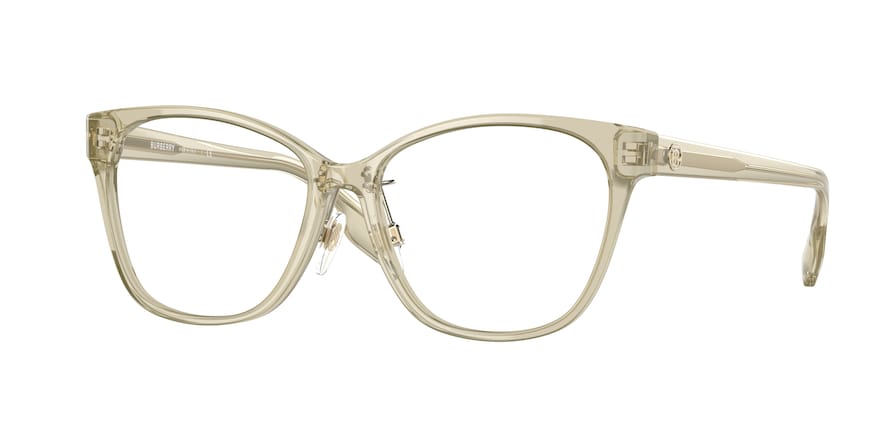 Burberry CAROLINE BE2345F Square Eyeglasses  3852-YELLOW 54-15-140 - Color Map yellow