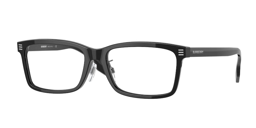 Burberry FOSTER BE2352F Rectangle Eyeglasses  3001-BLACK 56-17-145 - Color Map black
